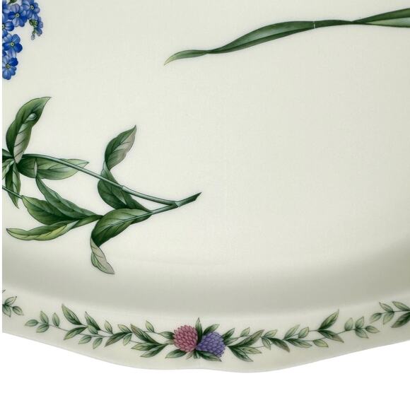 Noritake Conservatory Gala Cuisine 7915 Japan Large Oval Serving Platter-Nice! - Picture 7 of 9